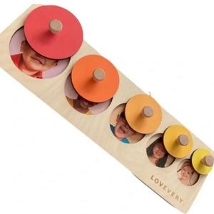 Lovevery Circle of Friends wooden puzzle